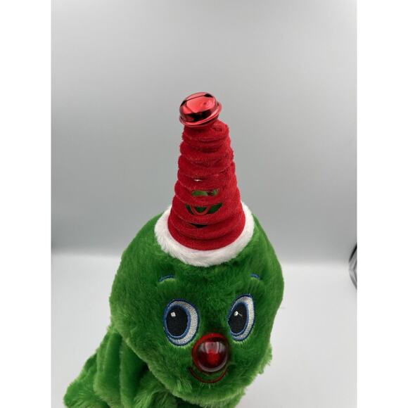 Dandee CHRISTMAS TREE Singing Animated Plush Light-Up Figure Springy Hat -WORKS - Picture 4 of 10